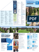 MTSU International Recruitment Brochure 2022