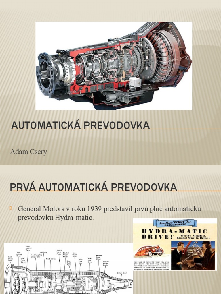 Automatická Prevodovka | PDF