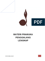 Materi Pramuka Penggalang Lengkap