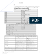 4 MTCHM3 LEC Vitamins