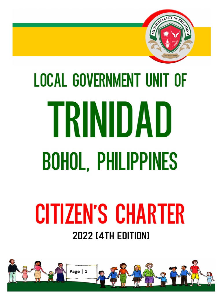 11 Citizen's-Charter-Trinidad-Bohol 2022 4th Edition | PDF | Fee