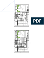 Six Bedrooms Two Storey Residence Autocad Plan Model