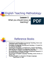 TESOL - Lesson 1