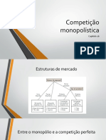 Introdução à Economia - Cap. 16 - Competição Monopolística