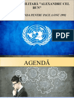 Agenda Pentru Pace ONU
