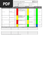 Risk Assessment Form - Shifting of Materials From Contractor Yard To New Construction Area