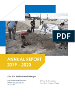 Gef SGP TT Annual Report 2019-2020 Final