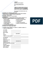 Doh Personal Data Sheet Pds - Covid-19 Compensation For Mildmoderate 2022 Template