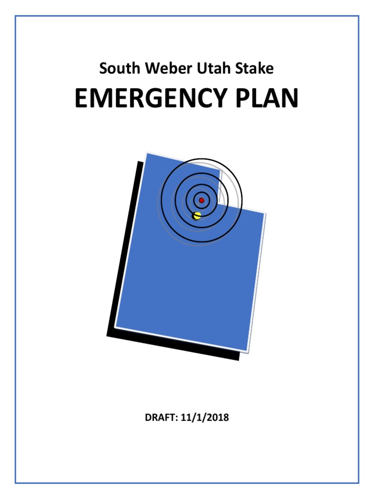 South er Stake Emergency Plan 2018 11 PDF Emergency Management
