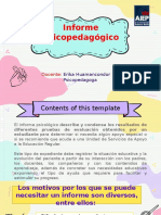 Informe Psicopedagogico (1) .PPTX 1er