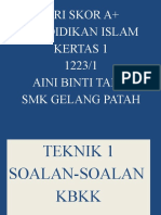 Teknik Menjawab KBKK