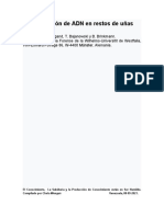 Adn. Tipificaciòn de Adn en Restos de Uñas en Pdf. 8.9.2021.