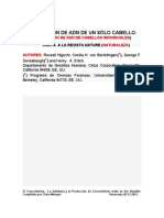 Adn. Tipificaciòn de Adn de Un Sòlo Cabello en Pdf. 5.12.2021