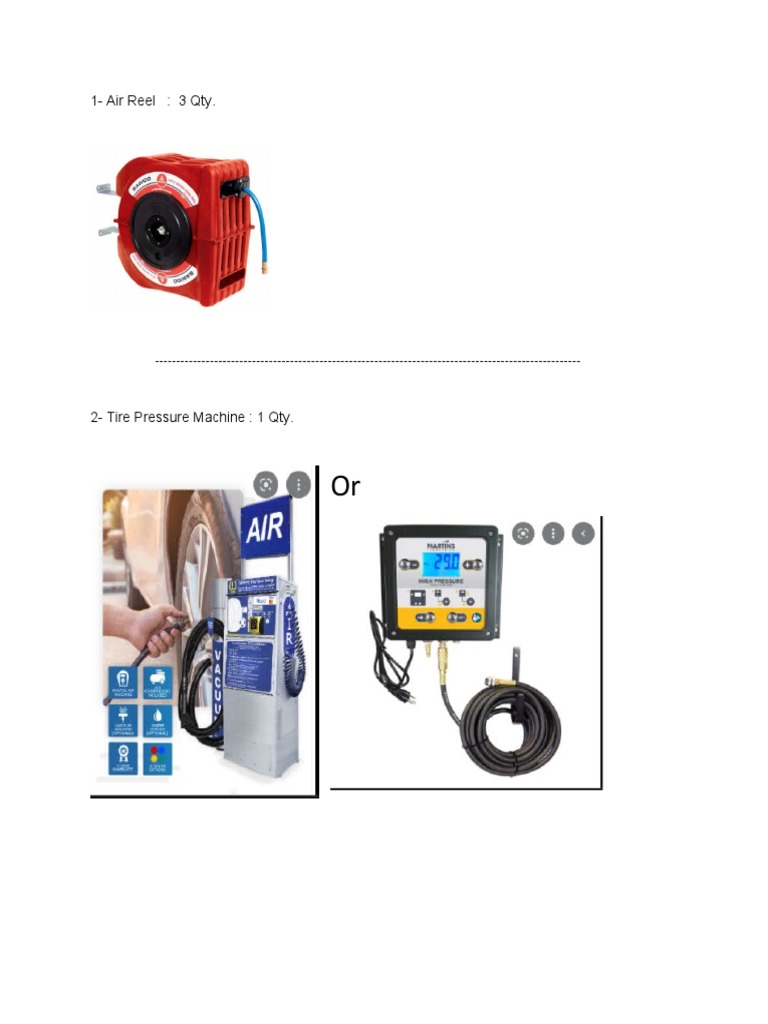 QS Required Tools PDF