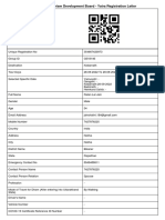 Yatra Registration Letter - UTDB