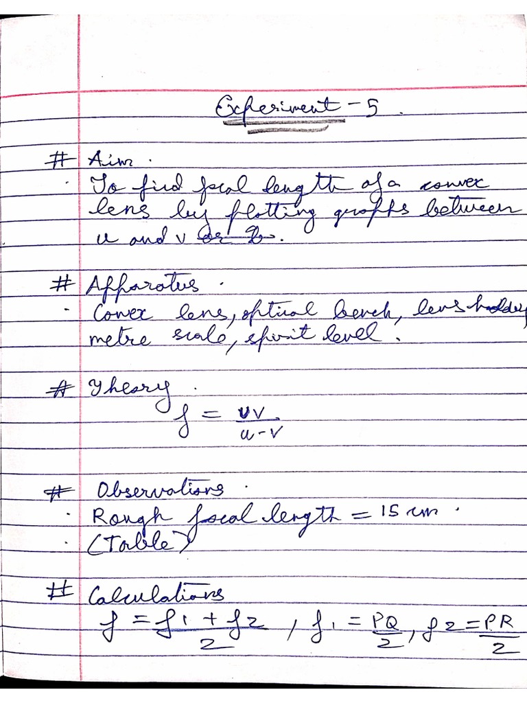 Physics Experiments PDF