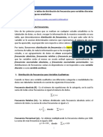 Tablas de Distribución de Frecuencias y Figuras Estadísticas Variable Cualitativa