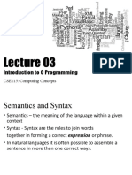 Introduction To C Programming: CSE115: Computing Concepts