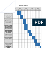 Diagrama de Gantt