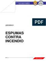 MP - Lección 21 - Espuma Contra Incendio - MP - 2021