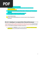 PSA 520, Analytical Procedures: PSA 320 Revised and Redrafted Materiality in Planning and Performing An Audit, and