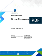 Green Marketing Dimensi dan Perkembangan