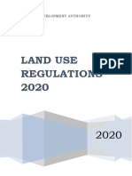 LDA Land Use Regulations 2020 Dated 07-10-2020