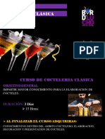 Curso de Cocteleria Clásica 3 Días