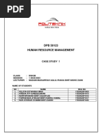 Case Study 1 Human Resource Management