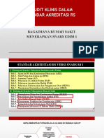 Audit Klinis & Audit Dalam Akreditasi RS