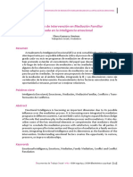 Propuesta de Intervención en Mediación Familiar Basada en La Inteligencia Emocional