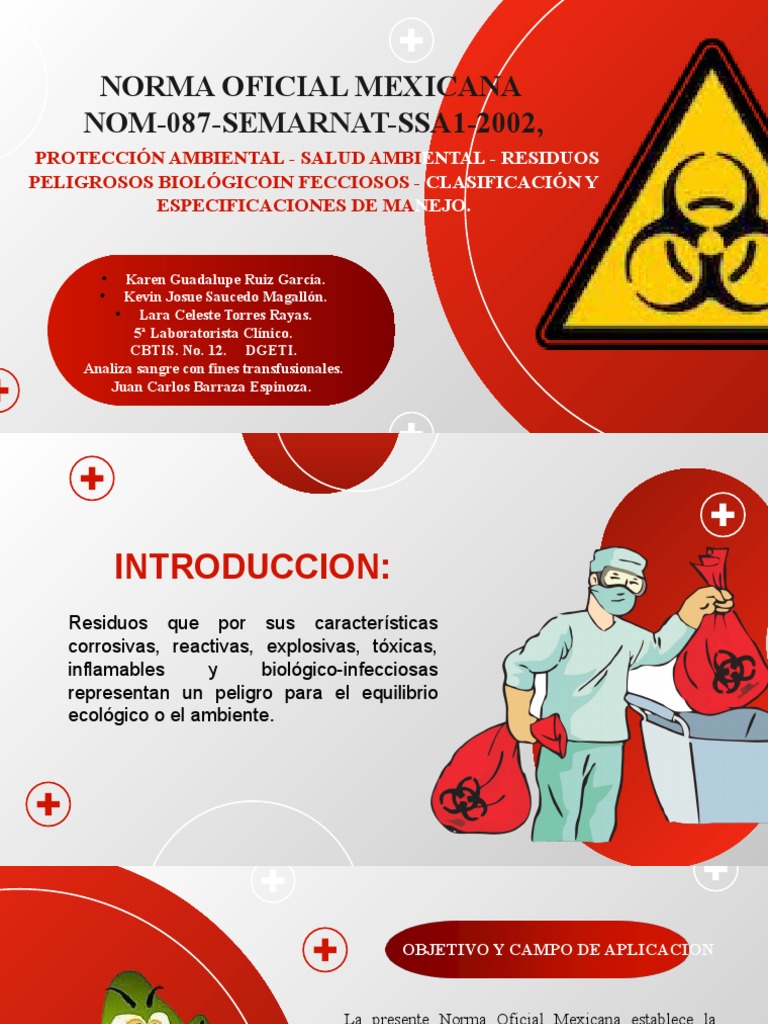 Clasificación y Manejo de RPBI | PDF | Residuos | Laboratorios