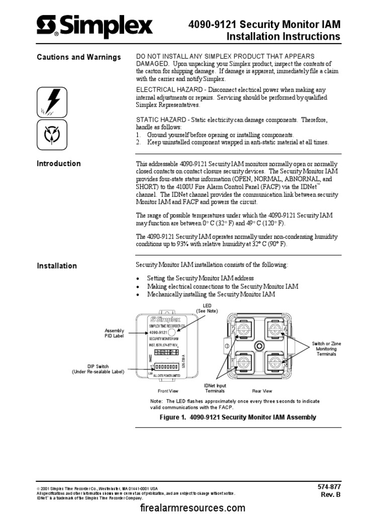 4090-9121 IAM Installation Guide | PDF | Electrical Engineering ...