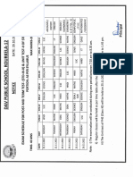 Post-Mid Term Exam Schedule-22