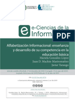 ART 4. Alfabetización Informacional Enseñanza y Desarrollo