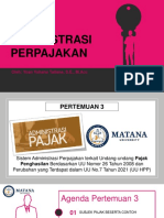 Pertemuan 3 & 4 - UU Pajak Penghasilan