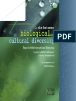 Links Between Biological and Cultural Diversity Report of The International Workshop