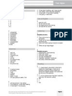 B2 U3 Test Higher Answer Key