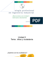 Material de Trabajo, MGT Donny Holguin, Deontología y Ética Profesional. Unidad II Parte