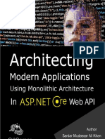 Architecting Modern Applications Using Monolithic Architecture in ASP Net Core W