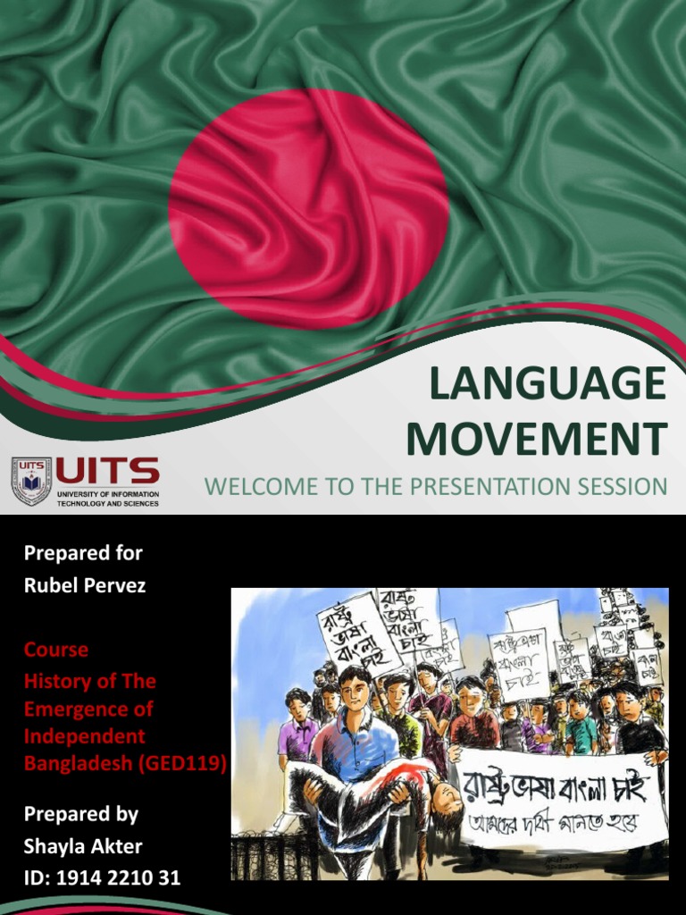 presentation on language movement