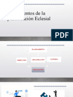 CLASE 6-1 Fundamentos de La Planificación Eclesial