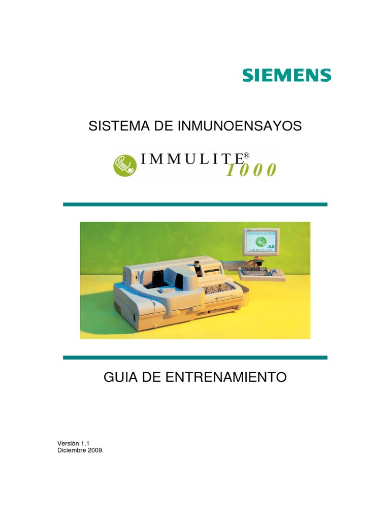Guia Rapida Immulite 1000 | PDF