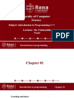 Introduction To Programming 01