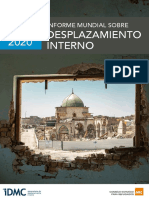 2020 - Observatorio de Desplazamiento Interno (IDMC) - Informe Mundial Sobre Desplazamiento Interno