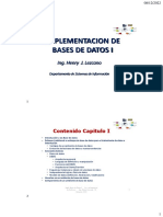 Capitulo I. Introd. A Las Bases de DatosI-1-13-1