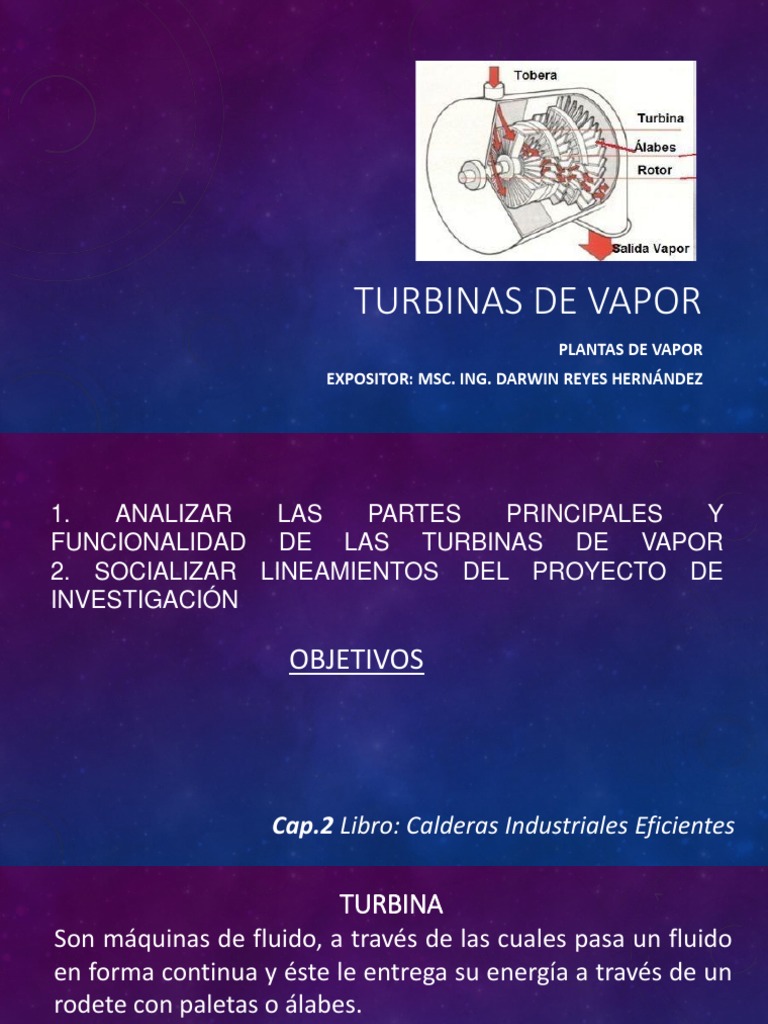 Funcionamiento de Turbinas de Vapor | PDF | Vapor | Turbina