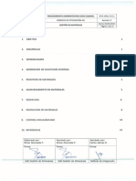 Procedimiento administrativo de materiales