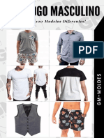 Roupas masculinas esportivas e sociais