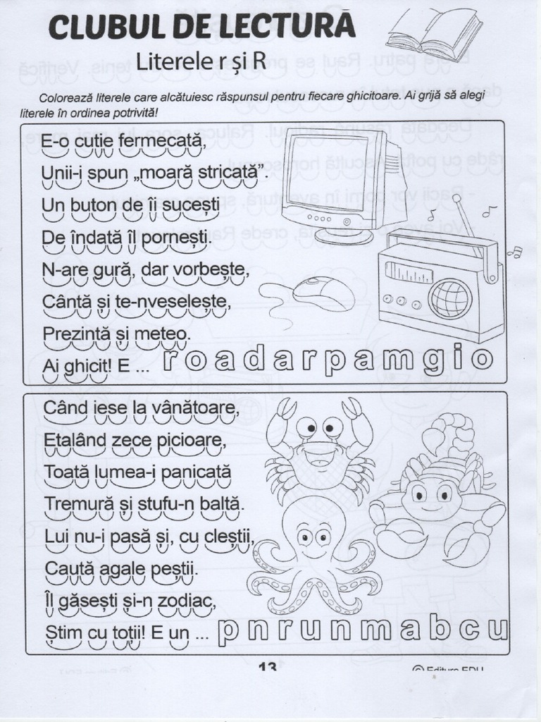 Fisa de Citit | PDF
